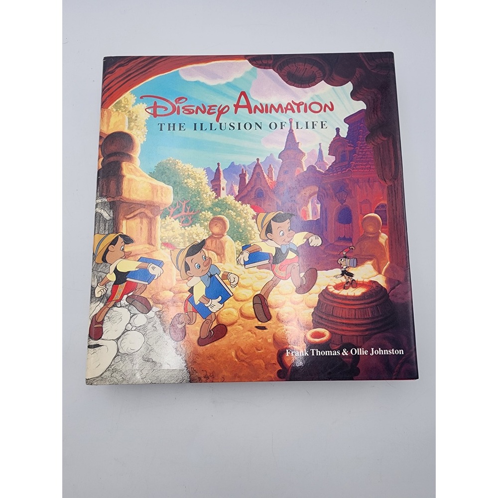 Disney Animation The Illusion of Life Frank Thomas Ollie Johnston 1981 Hardcover